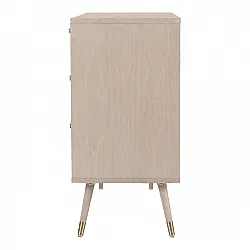 Öltöző - Prime - 6 lådor (fehér tölgy)