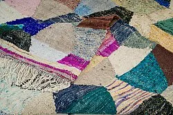 Marokkói Boucherouite szőnyeg 150 x 305 cm