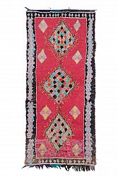 Marokkói Boucherouite szőnyeg 325 x 145 cm