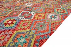 Keleti Szőnyeg - Vegi Kelim Hand Woven - 203 x 296 cm