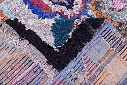 Marokkói Boucherouite szőnyeg 200 x 125 cm