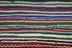 Marokkói Boucherouite szőnyeg 150 x 340 cm