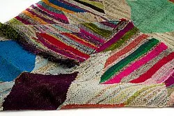 Marokkói Boucherouite szőnyeg 140 x 255 cm