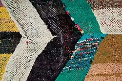 Marokkói Boucherouite szőnyeg 135 x 245 cm