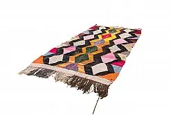 Marokkói Boucherouite szőnyeg 150 x 305 cm