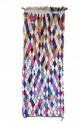Marokkói Boucherouite szőnyeg 280 x 105 cm