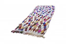 Marokkói Boucherouite szőnyeg 280 x 105 cm