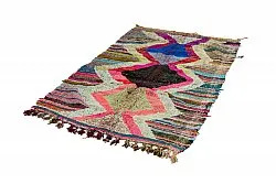 Marokkói Boucherouite szőnyeg 125 x 225 cm