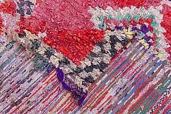 Marokkói Boucherouite szőnyeg 220 x 125 cm