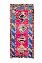 Marokkói Boucherouite szőnyeg 280 x 130 cm
