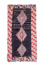 Marokkói Boucherouite szőnyeg 275 x 140 cm