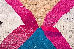 Marokkói Boucherouite szőnyeg 120 x 265 cm