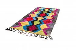 Marokkói Boucherouite szőnyeg 140 x 275 cm