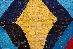 Marokkói Boucherouite szőnyeg 140 x 275 cm