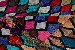 Marokkói Boucherouite szőnyeg 155 x 205 cm