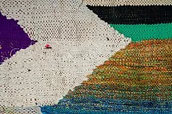 Marokkói Boucherouite szőnyeg 130 x 230 cm