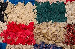 Marokkói Boucherouite szőnyeg 280 x 155 cm