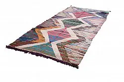 Marokkói Boucherouite szőnyeg 145 x 310 cm
