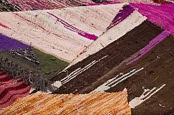 Marokkói Boucherouite szőnyeg 130 x 275 cm