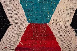 Marokkói Boucherouite szőnyeg 145 x 265 cm