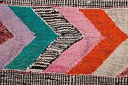 Marokkói Boucherouite szőnyeg 150 x 275 cm