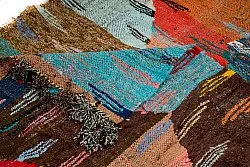 Marokkói Boucherouite szőnyeg 135 x 265 cm