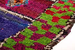 Marokkói Boucherouite szőnyeg 145 x 305 cm