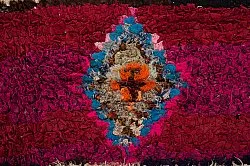 Marokkói Boucherouite szőnyeg 145 x 305 cm