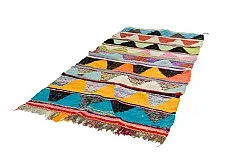 Marokkói Boucherouite szőnyeg 135 x 270 cm