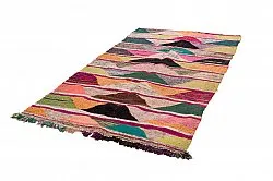 Marokkói Boucherouite szőnyeg 135 x 265 cm