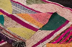 Marokkói Boucherouite szőnyeg 135 x 265 cm