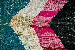 Marokkói Boucherouite szőnyeg 125 x 240 cm