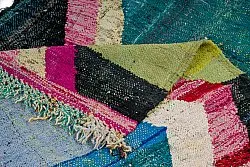 Marokkói Boucherouite szőnyeg 125 x 240 cm