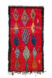 Marokkói Boucherouite szőnyeg 290 x 150 cm