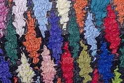 Marokkói Boucherouite szőnyeg 230 x 115 cm