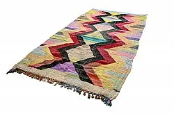 Marokkói Boucherouite szőnyeg 150 x 300 cm