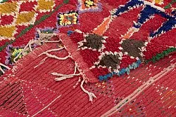 Marokkói Boucherouite szőnyeg 255 x 150 cm