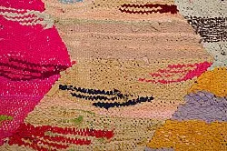 Marokkói Boucherouite szőnyeg 140 x 250 cm