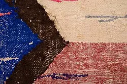 Marokkói Boucherouite szőnyeg 125 x 240 cm