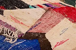 Marokkói Boucherouite szőnyeg 125 x 240 cm