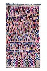 Marokkói Boucherouite szőnyeg 265 x 145 cm