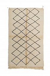 Marokkói Beni Ourain Kelim szőnyeg 215 x 130 cm