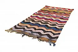 Marokkói Boucherouite szőnyeg 140 x 295 cm