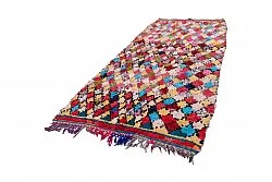 Marokkói Boucherouite szőnyeg 300 x 135 cm