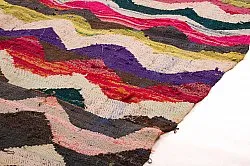 Marokkói Boucherouite szőnyeg 140 x 295 cm