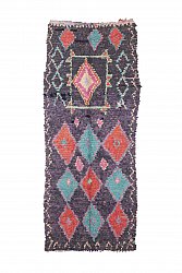 Marokkói Boucherouite szőnyeg 260 x 110 cm