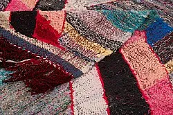 Marokkói Boucherouite szőnyeg 150 x 260 cm