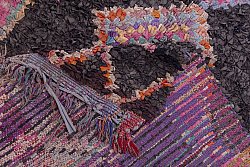 Marokkói Boucherouite szőnyeg 355 x 125 cm