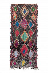 Marokkói Boucherouite szőnyeg 255 x 110 cm