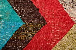 Marokkói Boucherouite szőnyeg 135 x 265 cm